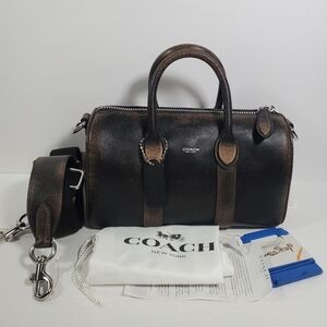 Coach - Compass 25 in Loved Leather NWT